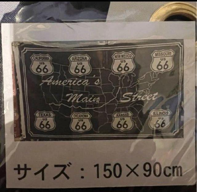 ����t���b�O/USA/�A�����J�G��/ROUTE66#���[�g66/�V�i���g�p/�A�����J/�K���[�W/�A����/�z�b�g���b�h/�C���e���A  �� �C���e���A/���C�t�� 