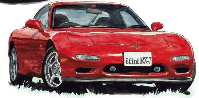 NC-366アンフィニRX-7限定版画 直筆サイン額装●作家平右ヱ門 < 自動車/バイク NC-366アンフィニRX-7限定版画 直筆サイン額装●作家平右ヱ門 < 自動車/バイク