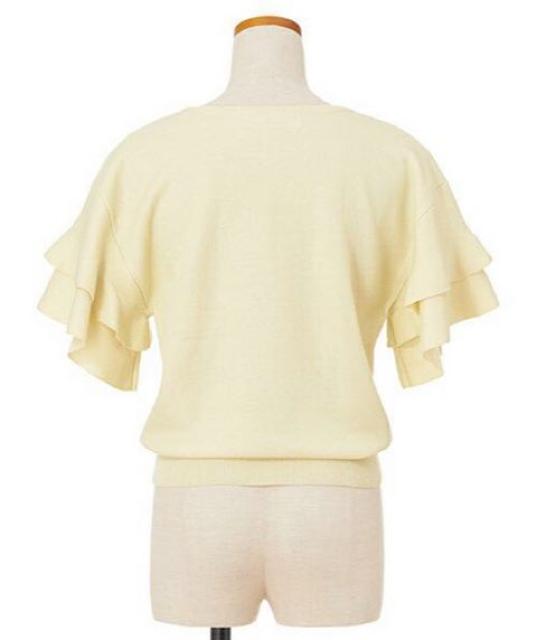 定価11,664円●SupremeLaLa【美品】ティアードスリーブニットトップス●ピンク < ブランド  定価11,664円●SupremeLaLa【美品】ティアードスリーブニットトップス●ピンク < ブランドの