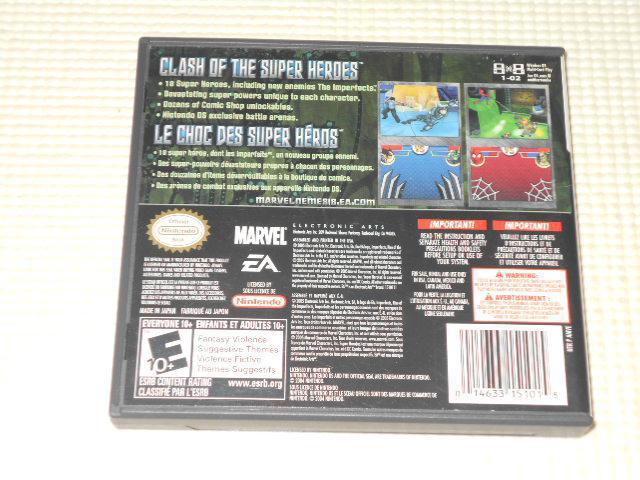 DS★MARVEL NEMESIS RISE OF THE IMPERFECTS 海外版 < ゲーム本体/ソフト  DS★MARVEL NEMESIS RISE OF THE IMPERFECTS 海外版 < ゲーム本体/ソフトの