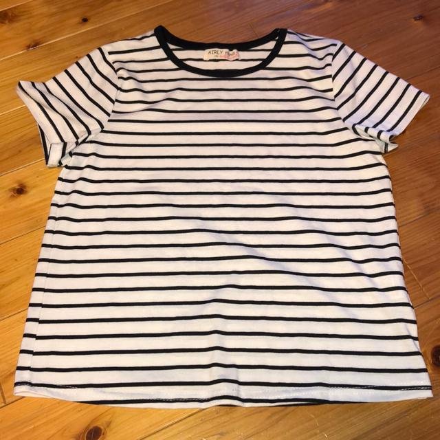 シンプルボーダーTシャツ150 < キッズ/ベビー  シンプルボーダーTシャツ150  < キッズ/ベビーの