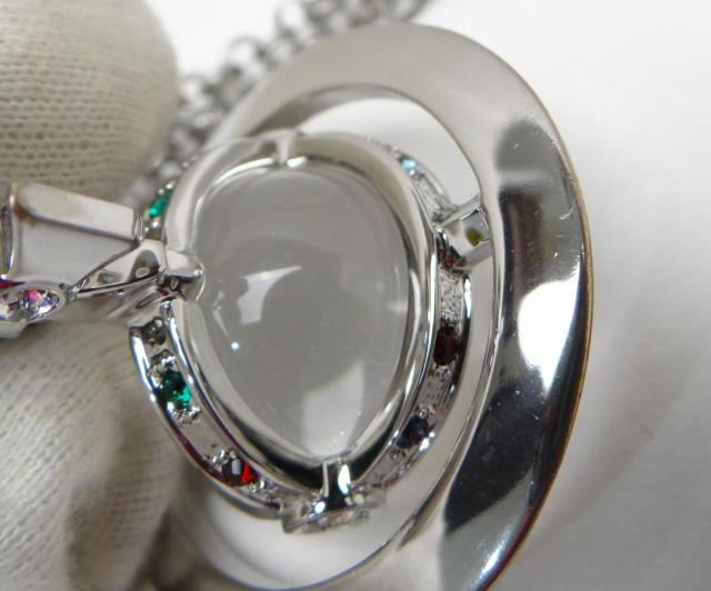 ヴィヴィアン ウエストウッド 立体オーブモチーフ ネックレス ペンダント シルバー<USED>【送料無料】 < ブランド ヴィヴィアン ウエストウッド 立体オーブモチーフ ネックレス ペンダント シルバー<USED>【送料無料】 < ブランドの