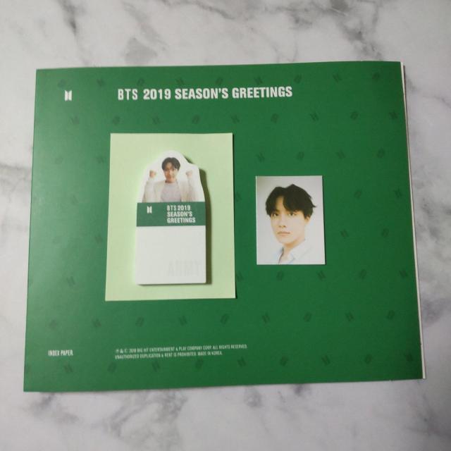 yizQ_J-hopeBTS 2019 SEASON'S GREETINGS  ^gObY 
