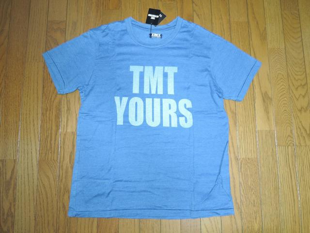 新品 TMT S/SL INDIGO 天竺TEE Tシャツ M YOURS ロゴ LOGO カットソー インディゴ 染めカットソー < ブランド 新品 TMT S/SL INDIGO 天竺TEE Tシャツ M YOURS ロゴ LOGO カットソー インディゴ 染めカットソー < ブランドの