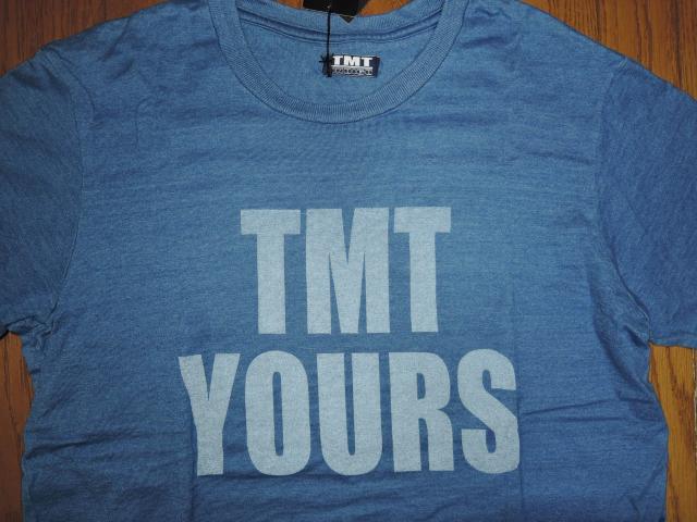 新品 TMT S/SL INDIGO 天竺TEE Tシャツ M YOURS ロゴ LOGO カットソー インディゴ 染めカットソー < ブランド 新品 TMT S/SL INDIGO 天竺TEE Tシャツ M YOURS ロゴ LOGO カットソー インディゴ 染めカットソー < ブランドの