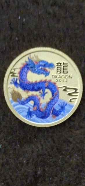 オーストラリア 『干支・十二支 辰年:龍年』1/10オンス カラー純金貨弊 < ホビー オーストラリア 『干支・十二支 辰年:龍年』1/10オンス カラー純金貨弊 < ホビーの