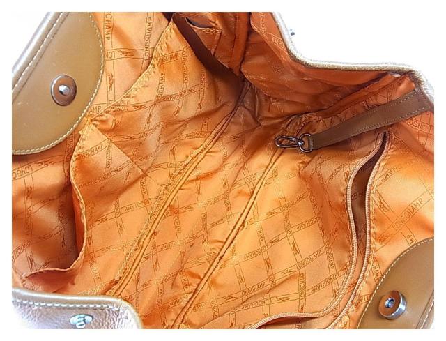 �����KLONGCHAMP�@�����V�����@���U�[�g�[�g�o�b�N�@�u���E��