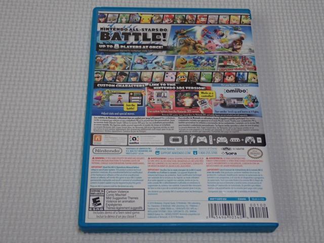 Wii U★SUPER SMASH BROS. for Wii U 海外版 北米版 < ゲーム本体/ソフト  Wii U★SUPER SMASH BROS. for Wii U 海外版 北米版 < ゲーム本体/ソフトの