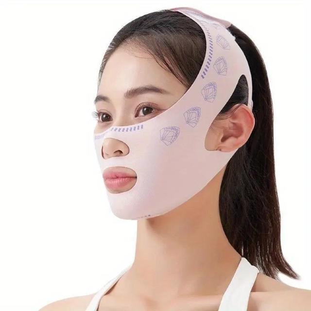 お試し価格390円★優しいケア Vライン フェイスシェイパー スリミング バンデージ チン チーク リフトアップ ベルトマスク < ヘルス/ビューティー  お試し価格390円★優しいケア Vライン フェイスシェイパー スリミング バンデージ チン チーク リフトアップ ベルトマスク  < ヘルス/ビューティーの