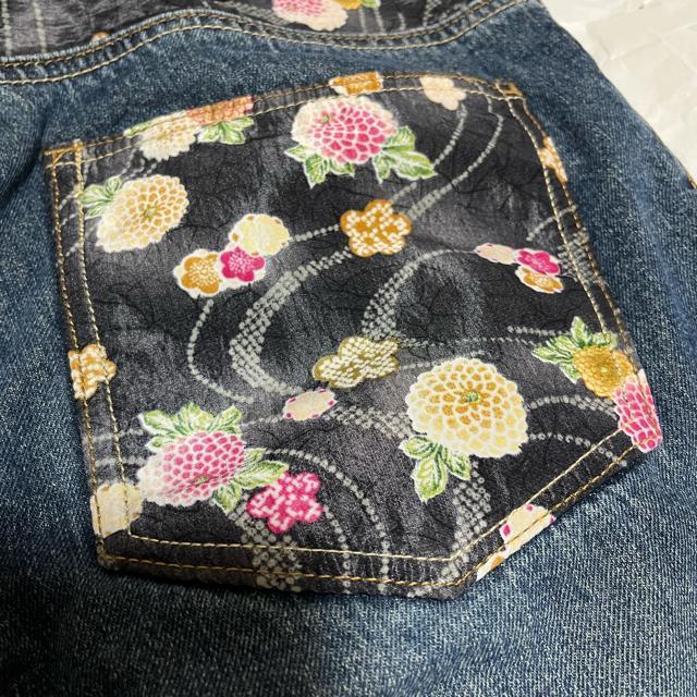 【Dominate / ドミネイト】 刺繍 / デニム ハーフパンツ W97 < 男性ファッション  【Dominate / ドミネイト】 刺繍 / デニム ハーフパンツ W97 < 男性ファッションの