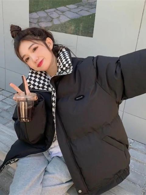 爆ヤス価格3290円★レディース ビンテージチェック フード付きコート 厚手暖かい冬用ジャケット L コーヒー色 < 女性ファッション 爆ヤス価格3290円★レディース ビンテージチェック フード付きコート 厚手暖かい冬用ジャケット L コーヒー色 < 女性ファッションの