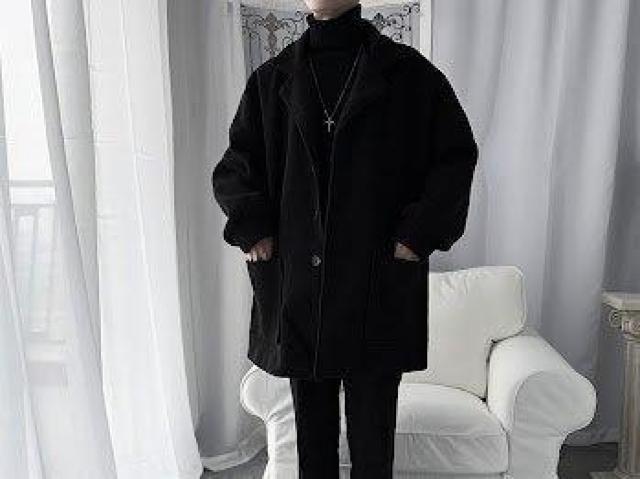 ビッグシルエット チェスターコート ロングコート < 男性ファッション ビッグシルエット チェスターコート ロングコート < 男性ファッションの