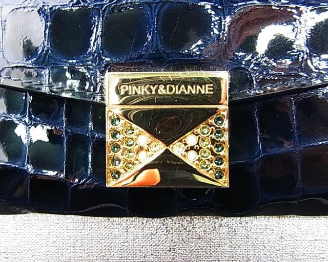 500円スタ★正規 美品 PINKY&DIANNE ピンキー&ダイアン 長財布 クロコ調 型押し エナメル ネイビー < ブランド 500円スタ★正規 美品 PINKY&DIANNE ピンキー&ダイアン 長財布 クロコ調 型押し エナメル ネイビー < ブランドの