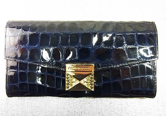 500円スタ★正規 美品 PINKY&DIANNE ピンキー&ダイアン 長財布 クロコ調 型押し エナメル ネイビー < ブランド 500円スタ★正規 美品 PINKY&DIANNE ピンキー&ダイアン 長財布 クロコ調 型押し エナメル ネイビー < ブランドの