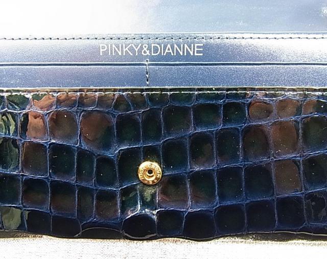 500円スタ★正規 美品 PINKY&DIANNE ピンキー&ダイアン 長財布 クロコ調 型押し エナメル ネイビー < ブランド 500円スタ★正規 美品 PINKY&DIANNE ピンキー&ダイアン 長財布 クロコ調 型押し エナメル ネイビー < ブランドの