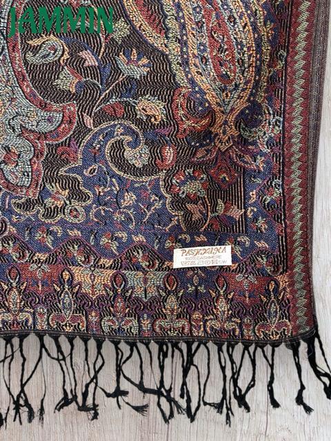 ペーズリー柄ストール ストール アジアン エスニック パシュミナ < 女性ファッション ペーズリー柄ストール ストール アジアン エスニック パシュミナ < 女性ファッションの