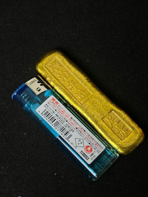 中国古銭 順治年造 足赤 金錠 インゴット約130g 時代物 蔵出 コレクション古金 地金 赤金 金塊 金棒 ゴールドバー < ホビー 中国古銭 順治年造 足赤 金錠 インゴット約130g 時代物 蔵出 コレクション古金 地金 赤金 金塊 金棒 ゴールドバー < ホビーの