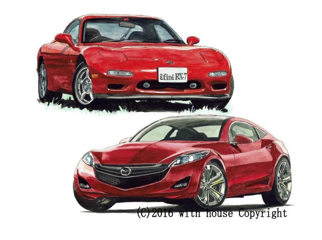 NC-370アンフィニRX-7限定版画 直筆サイン額装●作家平右ヱ門 < 自動車/バイク NC-370アンフィニRX-7限定版画 直筆サイン額装●作家平右ヱ門 < 自動車/バイク