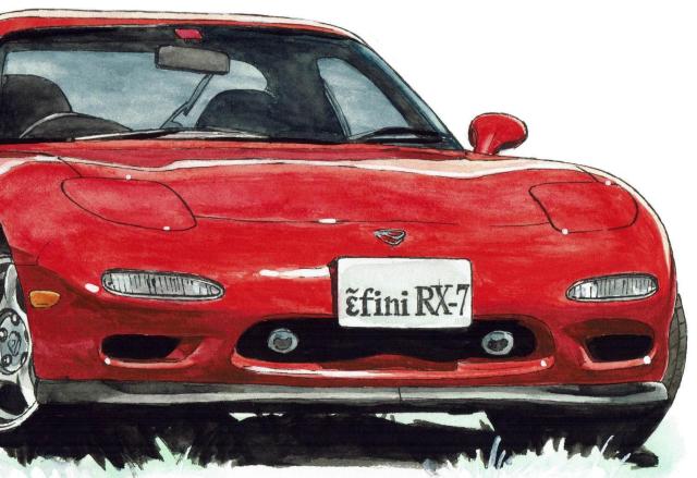 NC-370アンフィニRX-7限定版画 直筆サイン額装●作家平右ヱ門 < 自動車/バイク NC-370アンフィニRX-7限定版画 直筆サイン額装●作家平右ヱ門 < 自動車/バイク