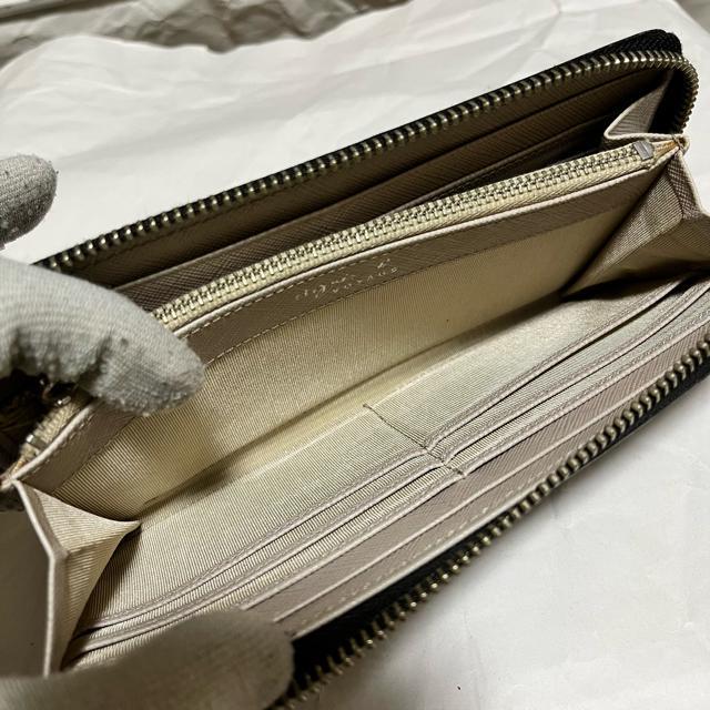agnes b. VOYAGE サフィアーノレザー L字ファスナー 長財布 黒 アニエスベーボヤージュ < ブランド agnes b. VOYAGE サフィアーノレザー L字ファスナー 長財布 黒 アニエスベーボヤージュ < ブランドの