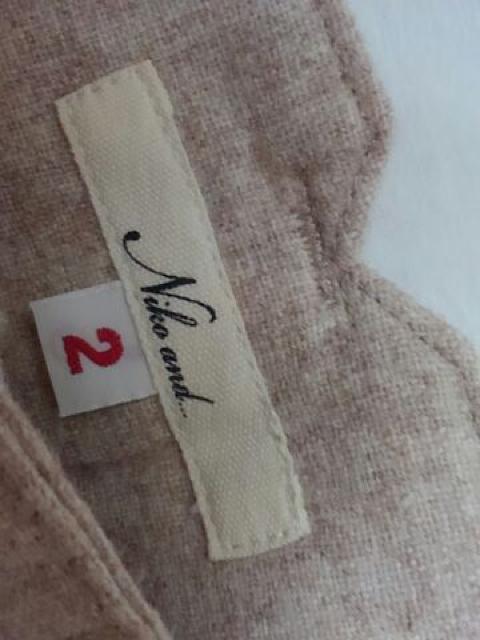 *niko and … *wool混ショートパンツ 2 新品 < ブランド  *niko and … *wool混ショートパンツ 2 新品 < ブランドの