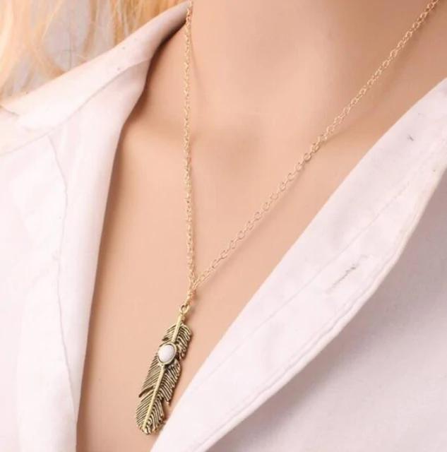 衝撃100円セール★超人気 葉っぱネックレス20 ゴールド < 女性アクセサリー/時計  衝撃100円セール★超人気 葉っぱネックレス20 ゴールド < 女性アクセサリー/時計の