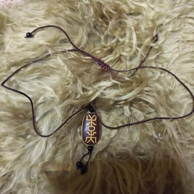 新品★チベット天珠組みひもネックレス < 男性アクセサリー/時計  新品★チベット天珠組みひもネックレス  < 男性アクセサリー/時計の