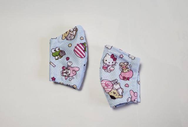 XS13夏 【期間限定】★お肌に優しいマスク サンリオ 接触冷感立体マスク 2枚set(*^^*) < 女性ファッション  XS13夏 【期間限定】★お肌に優しいマスク サンリオ 接触冷感立体マスク 2枚set(*^^*)  < 女性ファッションの