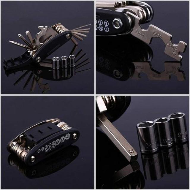 自転車工具セット 携帯マルチツール 六角レンチ 多機能 < レジャー/スポーツ 自転車工具セット 携帯マルチツール 六角レンチ 多機能 < レジャー/スポーツの