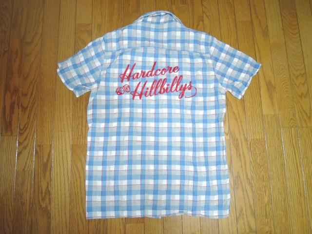 HYSTERIC GLAMOUR ヒステリックグラマー ボーリングシャツ M 半袖 チェックシャツ 刺繍 ステッチ ロゴ LOGO < ブランド HYSTERIC GLAMOUR ヒステリックグラマー ボーリングシャツ M 半袖 チェックシャツ 刺繍 ステッチ ロゴ LOGO < ブランドの