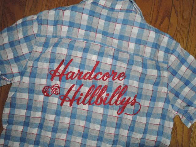 HYSTERIC GLAMOUR ヒステリックグラマー ボーリングシャツ M 半袖 チェックシャツ 刺繍 ステッチ ロゴ LOGO < ブランド HYSTERIC GLAMOUR ヒステリックグラマー ボーリングシャツ M 半袖 チェックシャツ 刺繍 ステッチ ロゴ LOGO < ブランドの