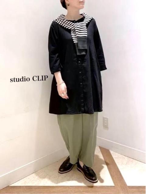新品 スタジオクリップ ★さらさらチュニックワンピ < ブランド 新品 スタジオクリップ ★さらさらチュニックワンピ < ブランドの
