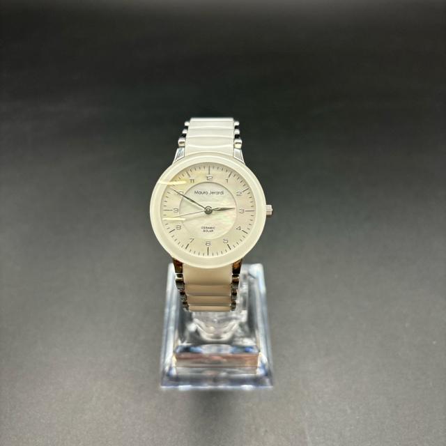 即決 Mauro Jerardi ソーラー 腕時計 MJ-044 < 女性アクセサリー/時計  即決 Mauro Jerardi ソーラー 腕時計 MJ-044 < 女性アクセサリー/時計の