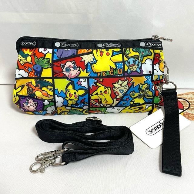 ★新品★LeSportsac レスポートサック ポケモン ピカチュウ ショルダーバッグ ミニショルダー ポーチ 8105 送料無料 < 女性ファッション  ★新品★LeSportsac レスポートサック ポケモン ピカチュウ ショルダーバッグ ミニショルダー ポーチ 8105 送料無料 < 女性ファッションの