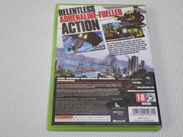xbox360★JUST CAUSE 2 海外版 EU版 PAL < ゲーム本体/ソフト  xbox360★JUST CAUSE 2 海外版 EU版 PAL < ゲーム本体/ソフトの