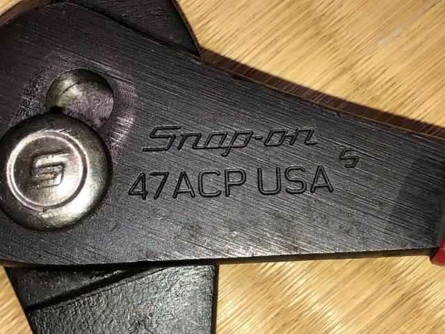 良好!スナップオン Snap-On コンビネーションプライヤー 47ACP < ペット/手芸/園芸  良好!スナップオン Snap-On コンビネーションプライヤー 47ACP < ペット/手芸/園芸の
