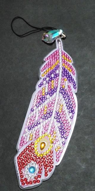 ダイヤモンドアート★ストラップ付きキラキラブックマークE < インテリア/ライフ  ダイヤモンドアート★ストラップ付きキラキラブックマークE  < インテリア/ライフの