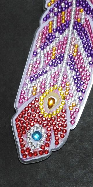 ダイヤモンドアート★ストラップ付きキラキラブックマークE < インテリア/ライフ  ダイヤモンドアート★ストラップ付きキラキラブックマークE < インテリア/ライフの