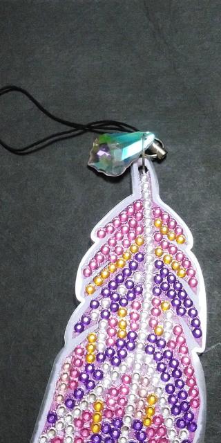 ダイヤモンドアート★ストラップ付きキラキラブックマークE < インテリア/ライフ  ダイヤモンドアート★ストラップ付きキラキラブックマークE < インテリア/ライフの