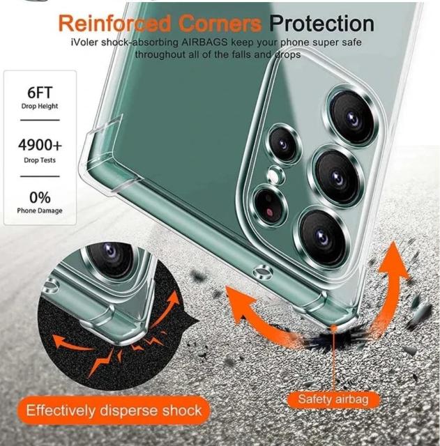 Galaxy S24 Ultra Eg NA VR P[X Jo[ SC-52E SCG26 s24U TPU \tg  Ɠd/AV 