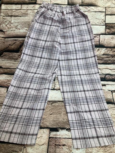 送料無料!サッカー生地のサラリとした肌触り&清涼感!格子柄 長袖 綿混レディースパジャマ(画像から)1組 < 女性ファッション 送料無料!サッカー生地のサラリとした肌触り&清涼感!格子柄 長袖 綿混レディースパジャマ(画像から)1組 < 女性ファッションの