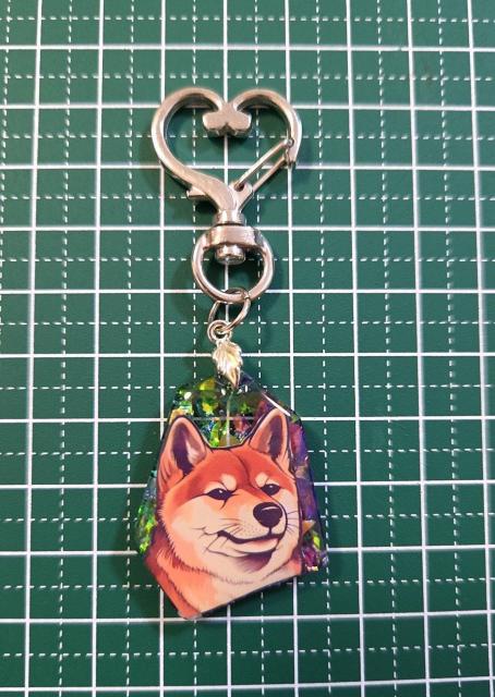 柴犬ちゃんハンドメイドキーホルダー★  柴犬   柴犬アクセサリー   柴犬グッズ   柴犬レジン  犬グッズ   犬アクセサリー < 女性ファッション  柴犬ちゃんハンドメイドキーホルダー★  柴犬   柴犬アクセサリー   柴犬グッズ   柴犬レジン  犬グッズ   犬アクセサリー < 女性ファッションの