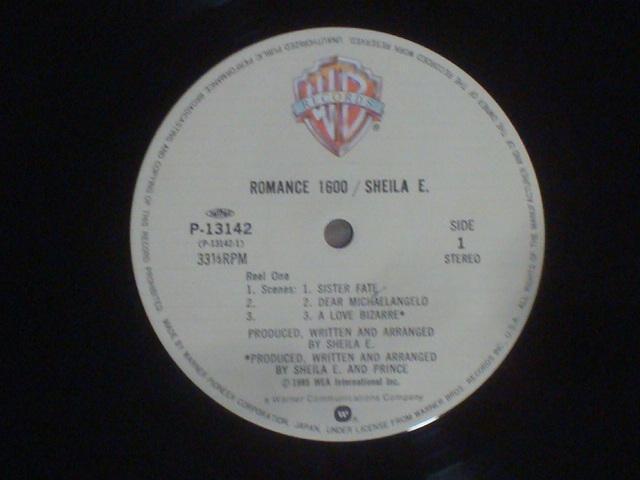 ロマンス1600(ROMANCE 1600)/ シーラ・E(SHEILA E) 帯付LP ポスター付 < CD/DVD/ビデオ ロマンス1600(ROMANCE 1600)/ シーラ・E(SHEILA E) 帯付LP ポスター付 < CD/DVD/ビデオの