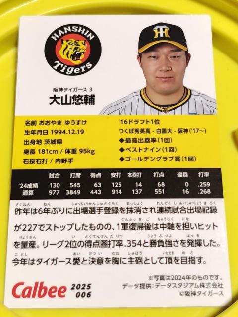 大山悠輔 < トレーディングカード 大山悠輔 < トレーディングカードの