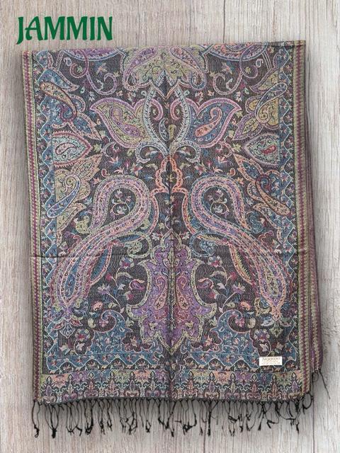 ペーズリー柄ストール アジアン ストール エスニック バラクラバ巻きにも < 女性ファッション ペーズリー柄ストール アジアン ストール エスニック バラクラバ巻きにも < 女性ファッションの