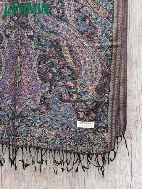 ペーズリー柄ストール アジアン ストール エスニック バラクラバ巻きにも < 女性ファッション ペーズリー柄ストール アジアン ストール エスニック バラクラバ巻きにも < 女性ファッションの