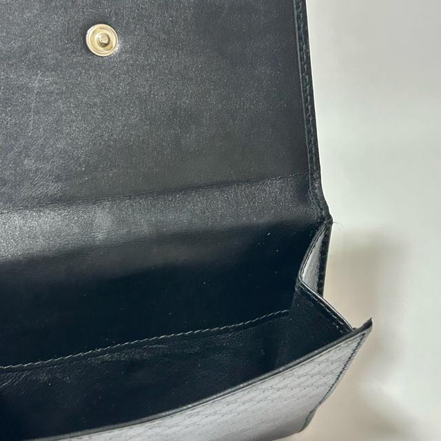 GUCCI グッチ GG ジャッキー 035・04162191 レザー 折り財布 ブラック < ブランド GUCCI グッチ GG ジャッキー 035・04162191 レザー 折り財布 ブラック < ブランドの