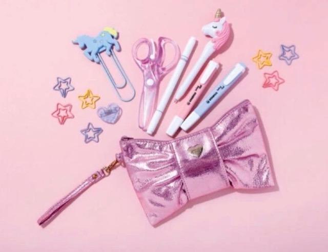 mini雑誌付録★しなこちゃんプロデュース★キラキラ☆BIGリボンポーチ < 女性ファッション mini雑誌付録★しなこちゃんプロデュース★キラキラ☆BIGリボンポーチ < 女性ファッションの