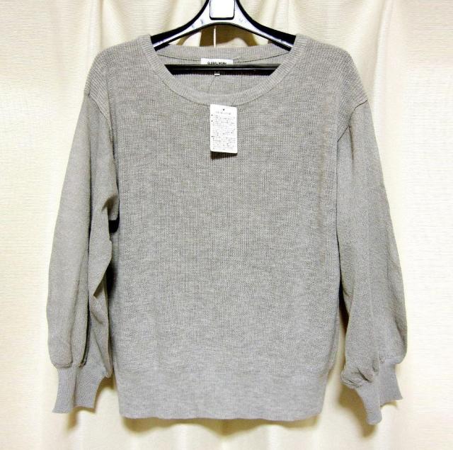 新品 グローバルワークGLOBAL WORK/シースルー袖ボリューム カットソー グレー M 春夏 < ブランド 新品 グローバルワークGLOBAL WORK/シースルー袖ボリューム カットソー グレー M 春夏 < ブランドの