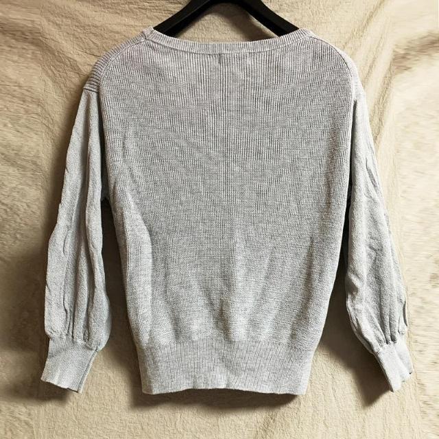 新品 グローバルワークGLOBAL WORK/シースルー袖ボリューム カットソー グレー M 春夏 < ブランド 新品 グローバルワークGLOBAL WORK/シースルー袖ボリューム カットソー グレー M 春夏 < ブランドの